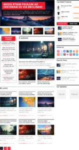 Homepage layout 2