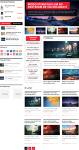 Homepage layout 3
