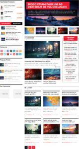 Homepage layout 4